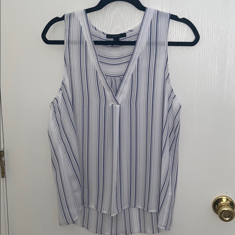 Multicolored Striped Tank Top